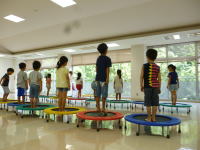 子供ミニトランポリン教室